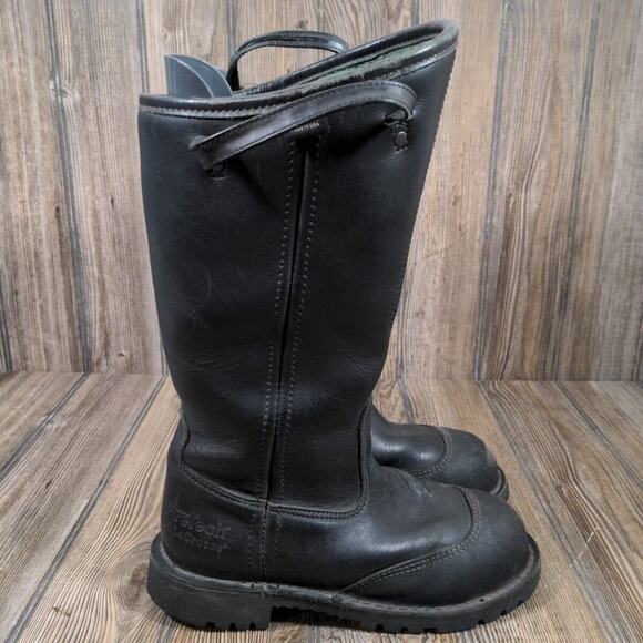 LaCrosse FireTech CrossTech Steel Toe Firefighter Leather Motorcycle Boots Wm 8 - Picture 1 of 13